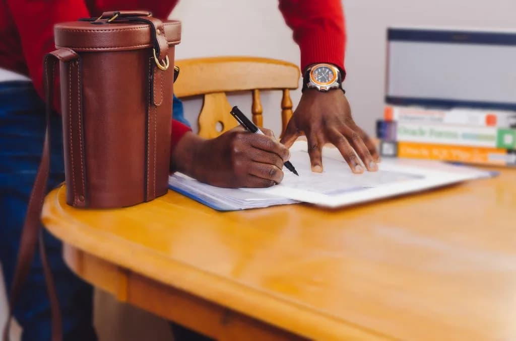 self-proving affidavit being signed and witnessed