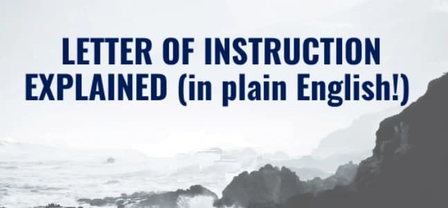 Letter of Instruction Explained with Samples