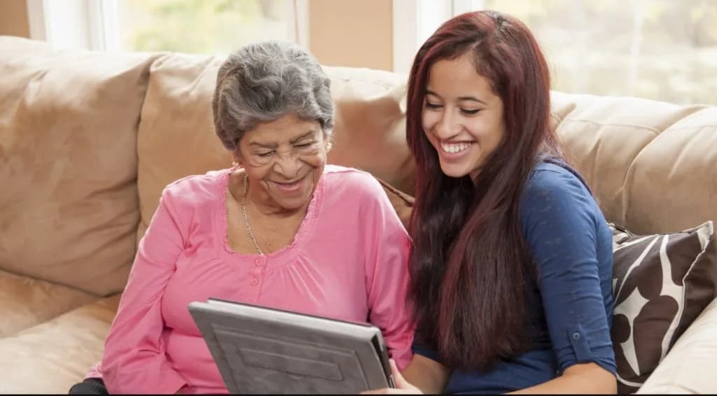 Grandparent-and-Grandchild-1024×566-1 Granddaughter showing grandmother how to create a will online free