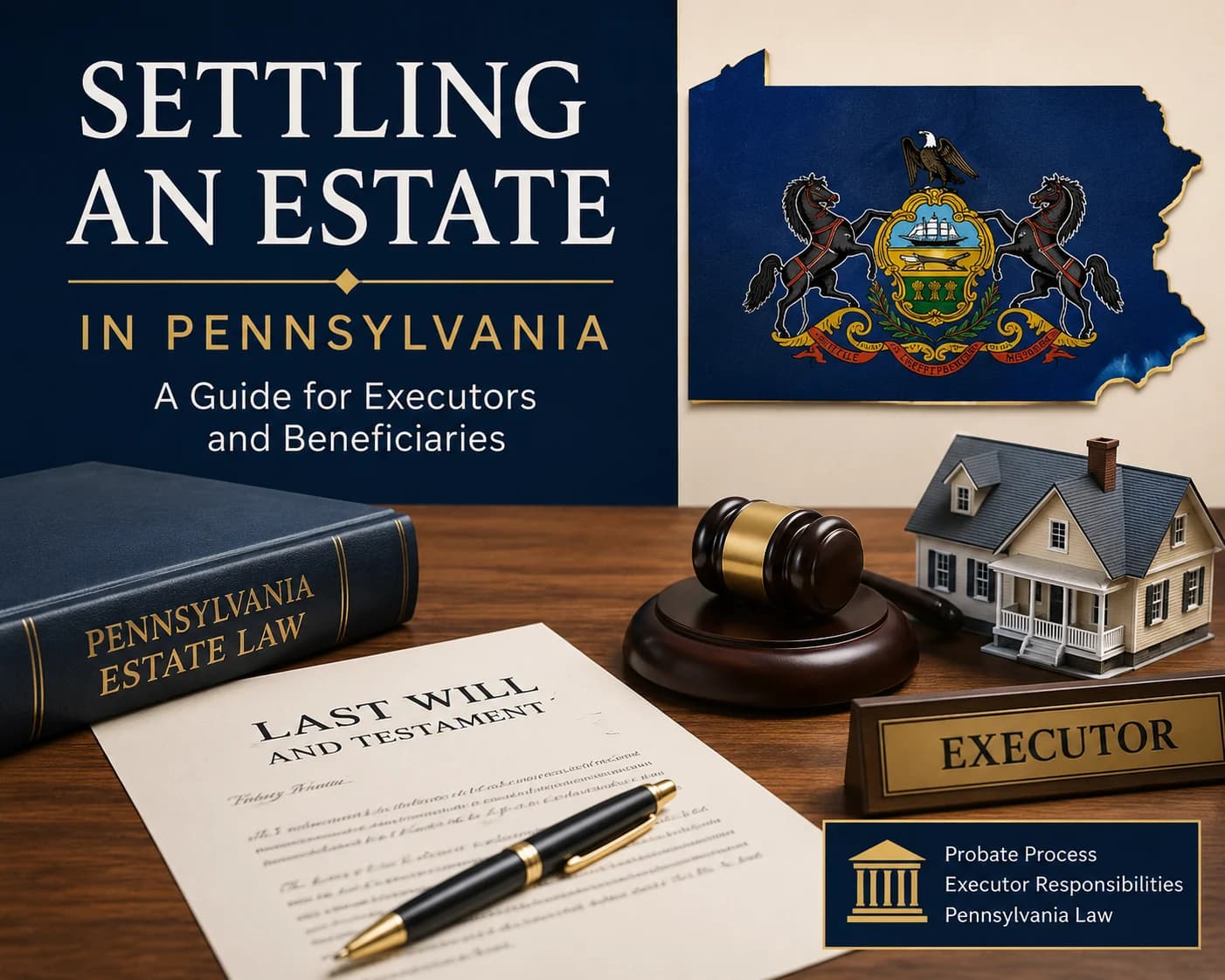 Settling an Estate in Pennsylvania Settling an Estate in Pennsylvania – Probate Guide for Executors and Beneficiaries