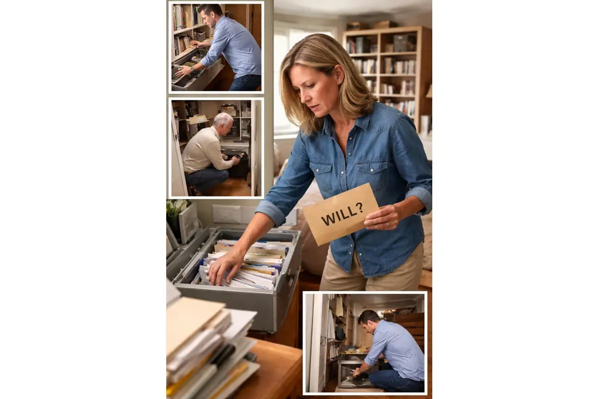 Find a Will Quickly Inside the Home Find a will quickly by searching drawers and documents inside a home