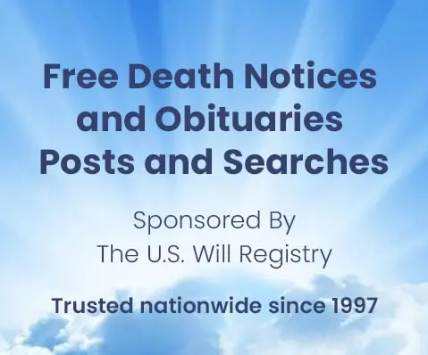 Free Death Notices and Obituaries - Post and Searches